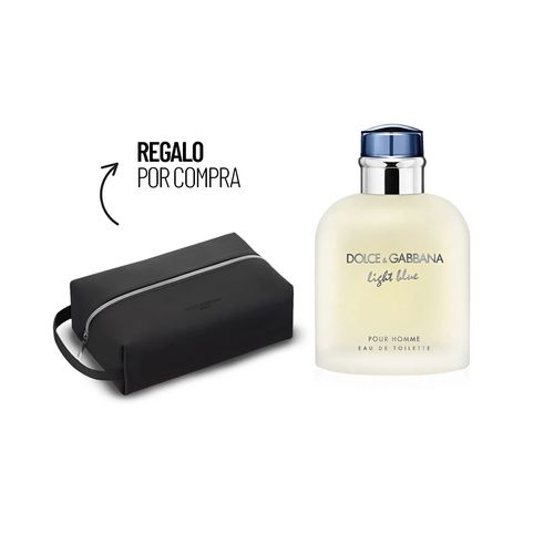 Light Blue Pour Homme EDT 125 ml + Pouch D&G