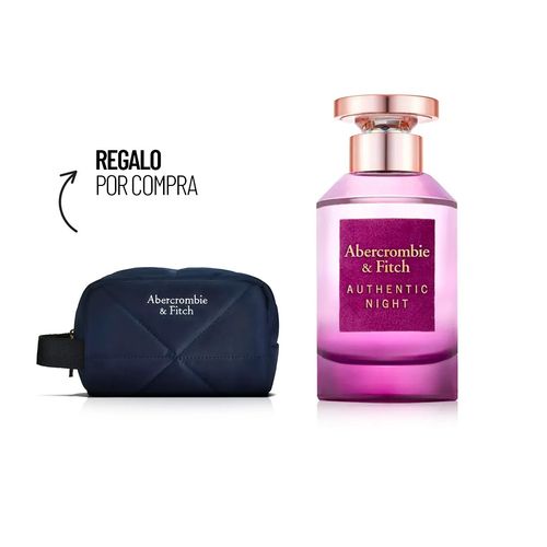 Authentic Night Women EDP 100 ml + Dopp Pouch