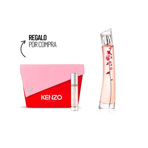 Flower by Kenzo Ikebana EDP 75 ml + Pouch + Travel Size