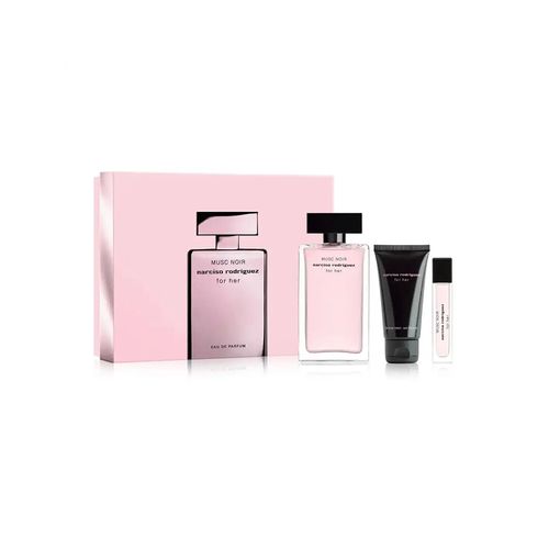 For Her Musc Noir EDP 100 ml + Body Lotion + Travel Size Set