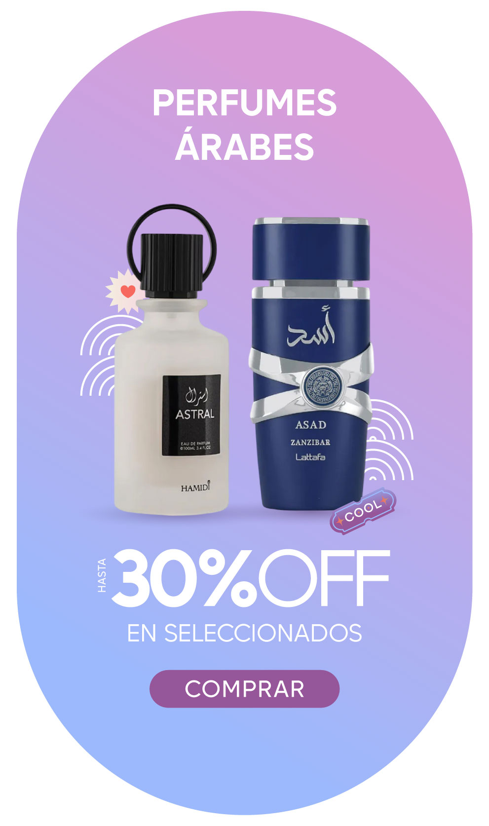Perfumes Arabes | Hasta 30% en seleccionados
