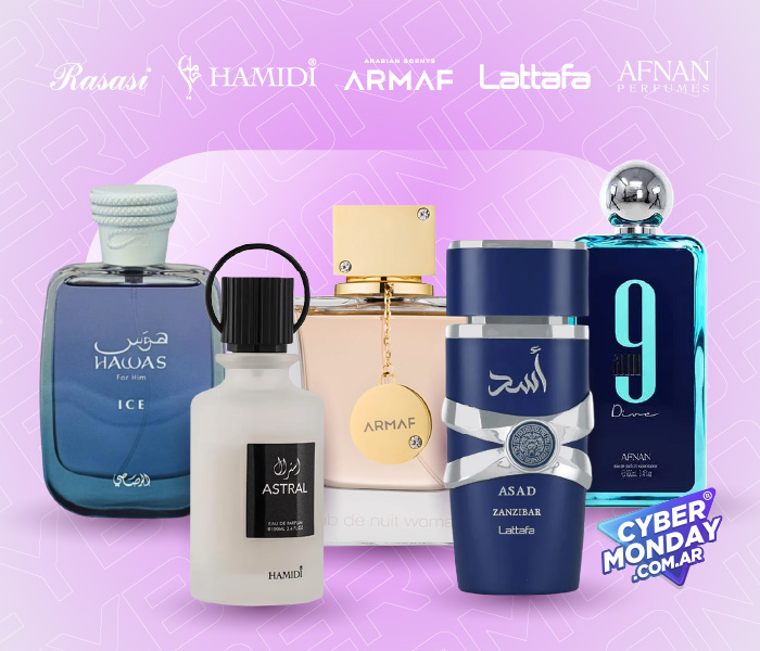 LATTAFA AFNAN ARMAF HAMIDI RASASI (FRAGANCIAS ÁRABES HASTA 50% OFF)