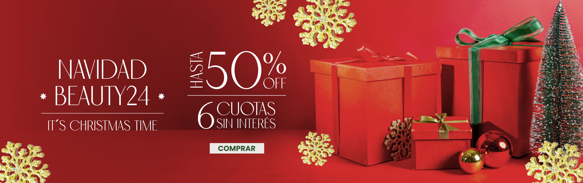 Navidad hasta 50%off + hasta 6 cuotas sin interés