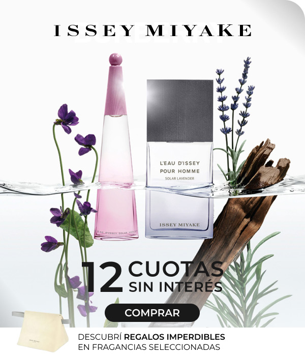 Issey Miyake | 12 cuotas sin interés + regalo por compra