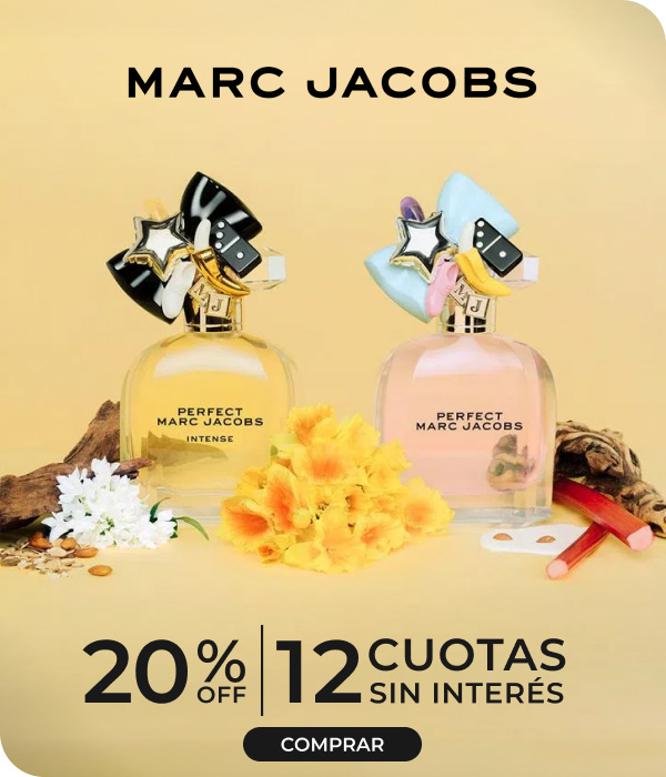 Marc Jacobs | 20%OFF + 12 cuotas sin interés