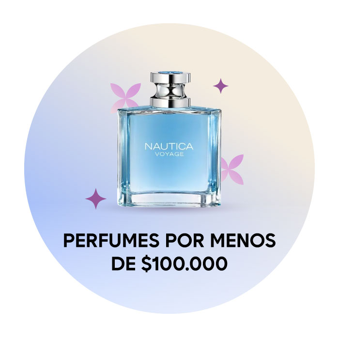 PERFUMES POR MENOS DE $100.000.-