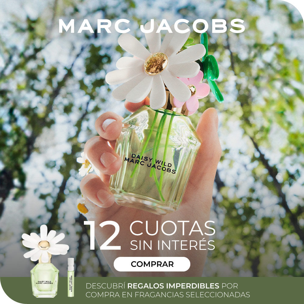 Marc Jacobs | 12 cuotas sin interés + regalos por compra