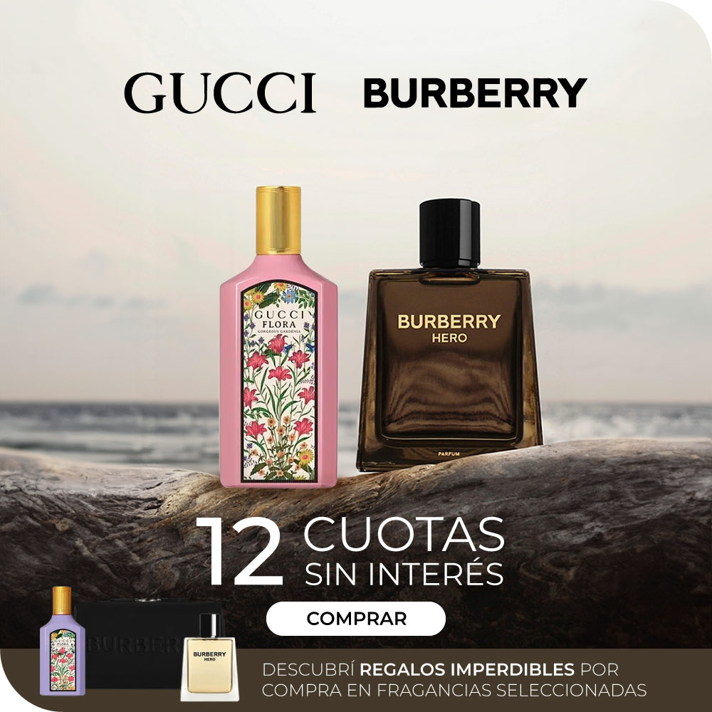 Gucci & Burberry | 12 cuotas sin interés + regalo por compra