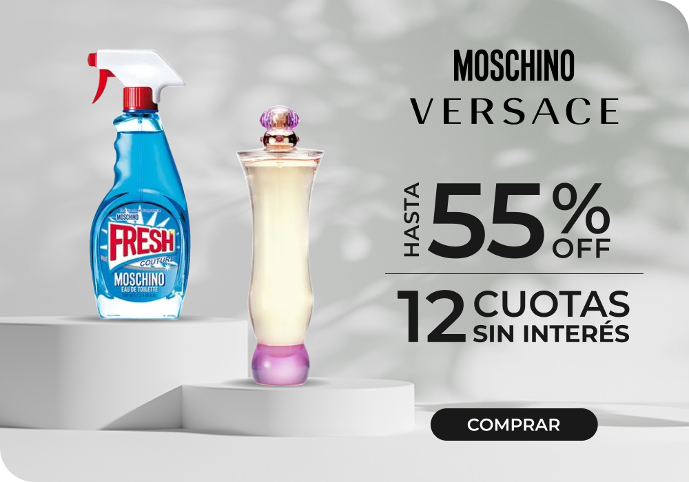 Moschino Versace | Hasta 55%OFF + 12 cuotas sin interés