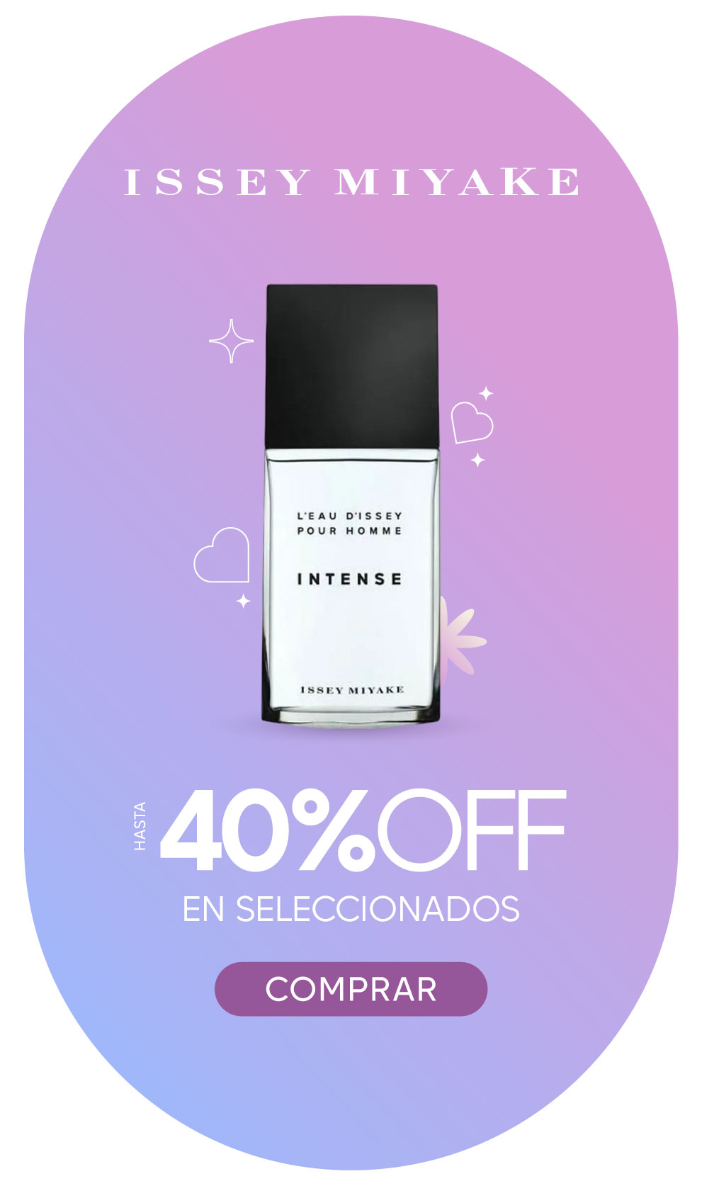 ISSEY MIYAKE HASTA 40% SELECCIONADOS