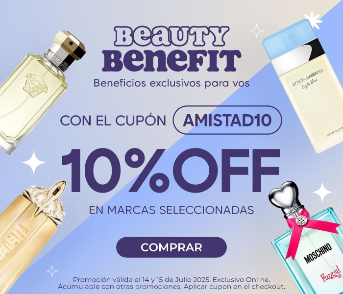 10%off extra con el cupon "amistad10"